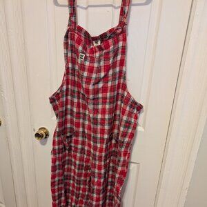 LE Lucy & Yak Flannel Overalls